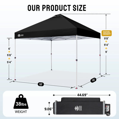 CenterLOK® 10' x 10' Canopy | 1 Sidewall
